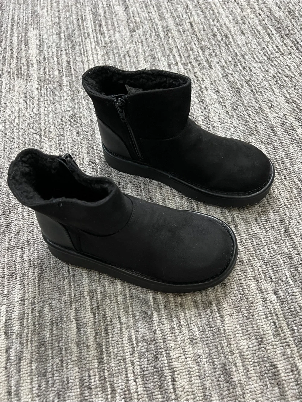 Cat & Jack - Girls' Honor Faux Suede Style Boots Size 2